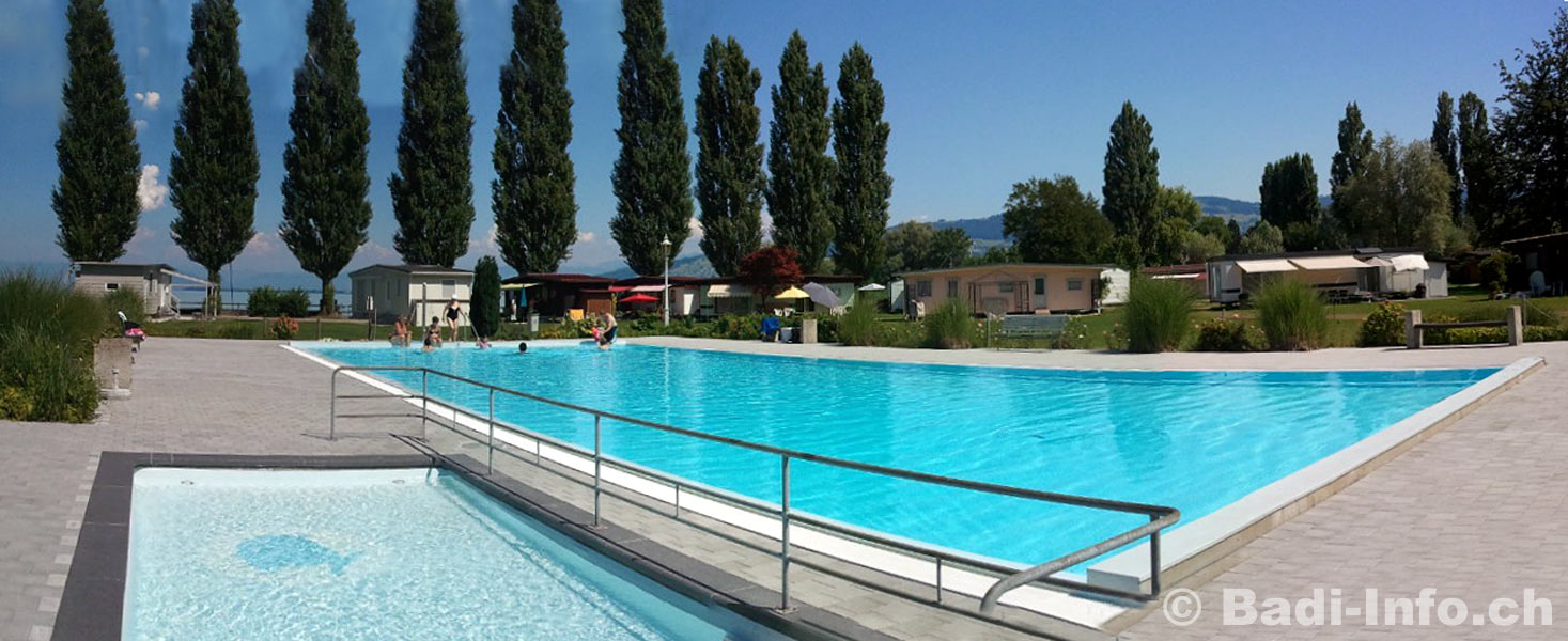 Schwimmbad Mobilheim Park Weidenhof Steinach
