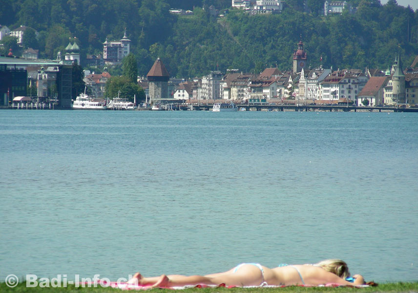 Lido Luzern Bikini Girl