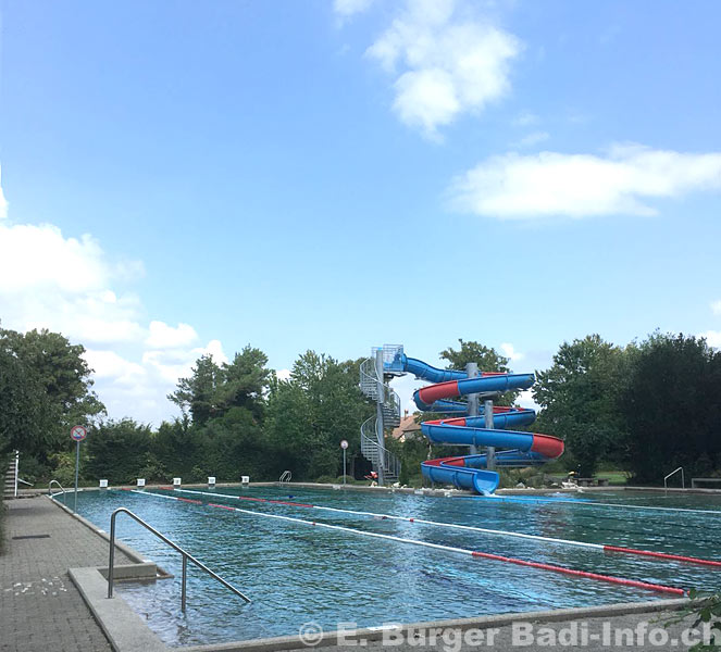 Freibad Rheinau - das Schwimmbecken