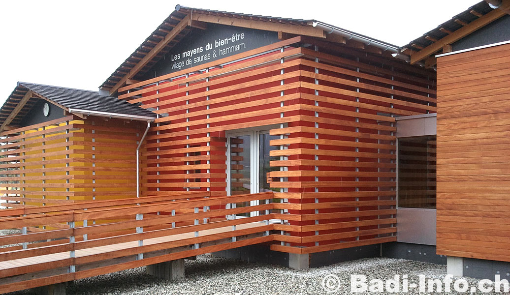 Mayens de saunas, Bains de Saillon