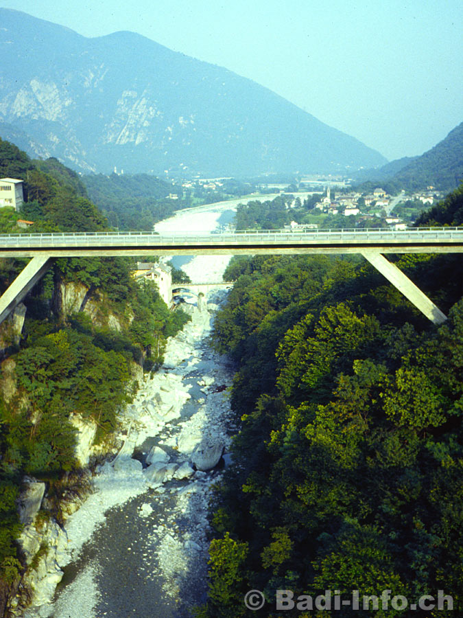Isorno Melezza Brücken bei Intragna