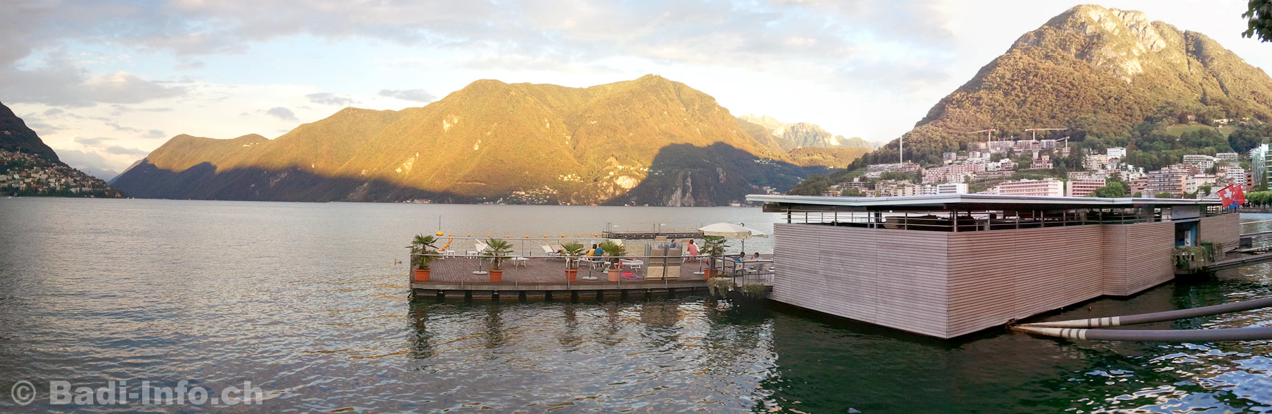 Lido Caccia Lugano Lago