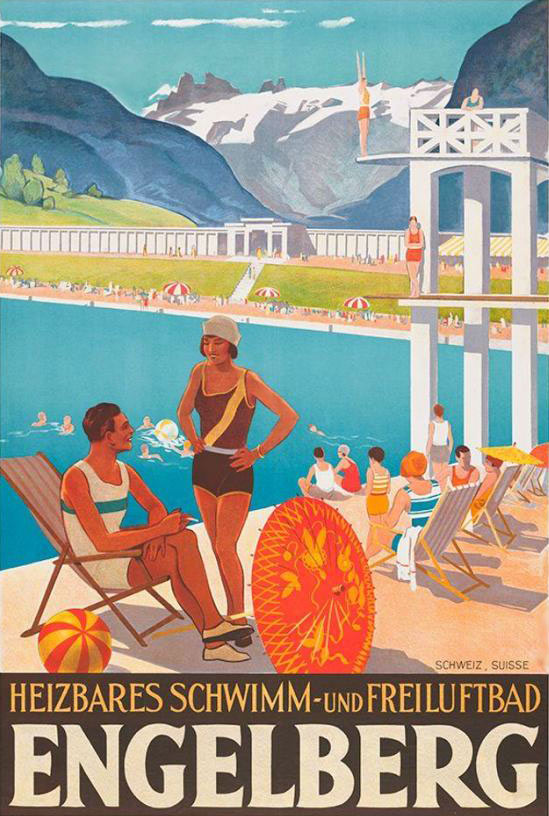 Schwimm- und Freiluftbad Engelberg | Poster