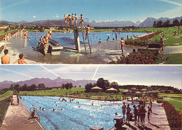 Badi Uetendorf Postkarte