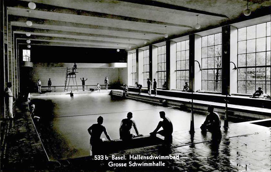 Basel Rialto Hallenbad 1930er